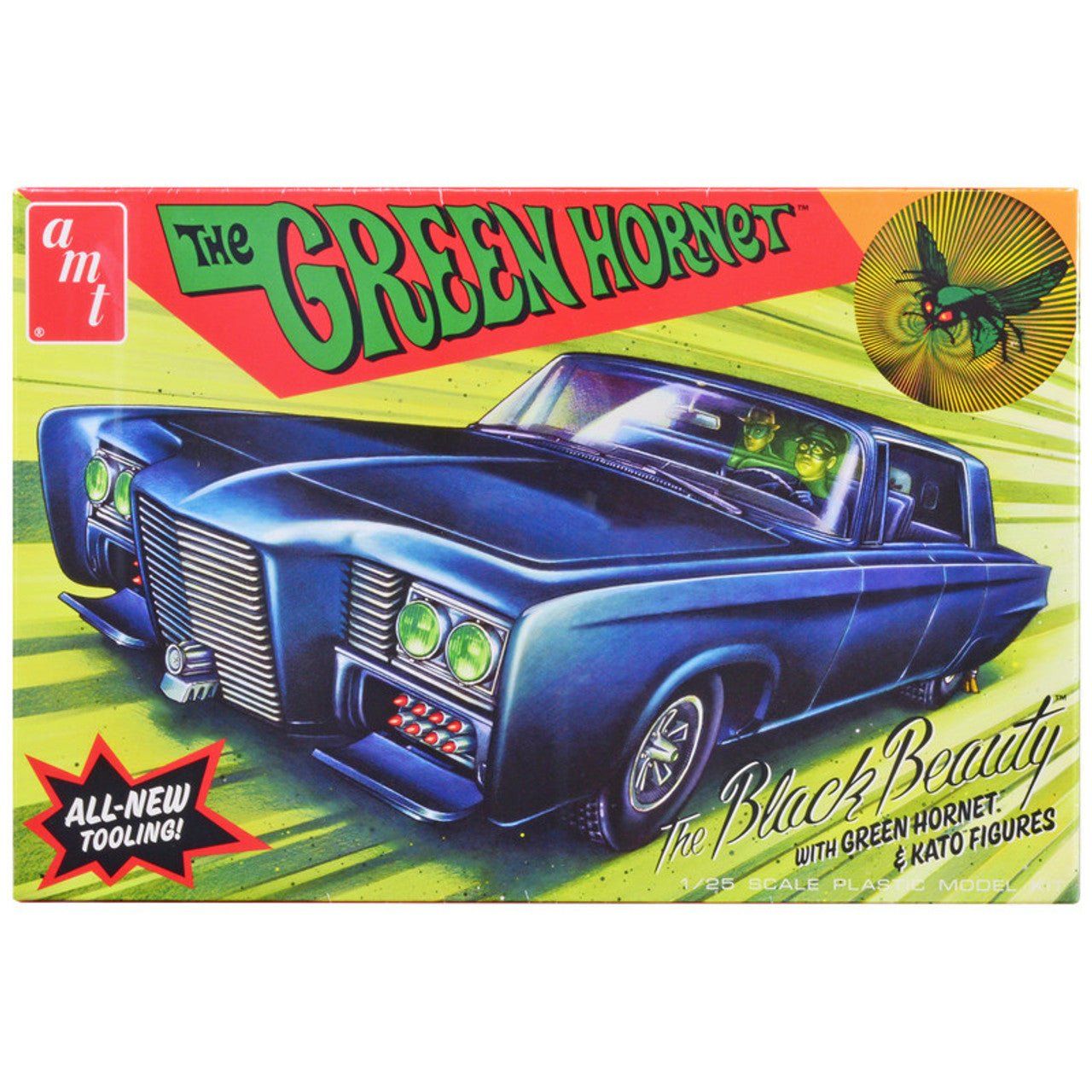 AMT GREEN HORNET BLACK BEAUTY 1/25 SCALE MODEL KIT