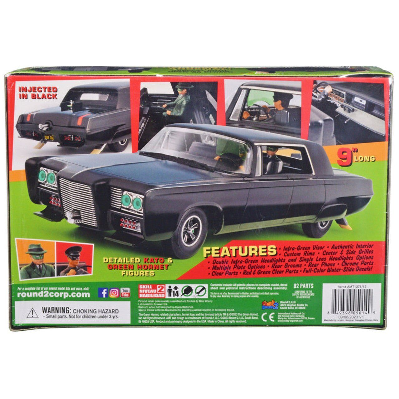 AMT GREEN HORNET BLACK BEAUTY 1/25 SCALE MODEL KIT