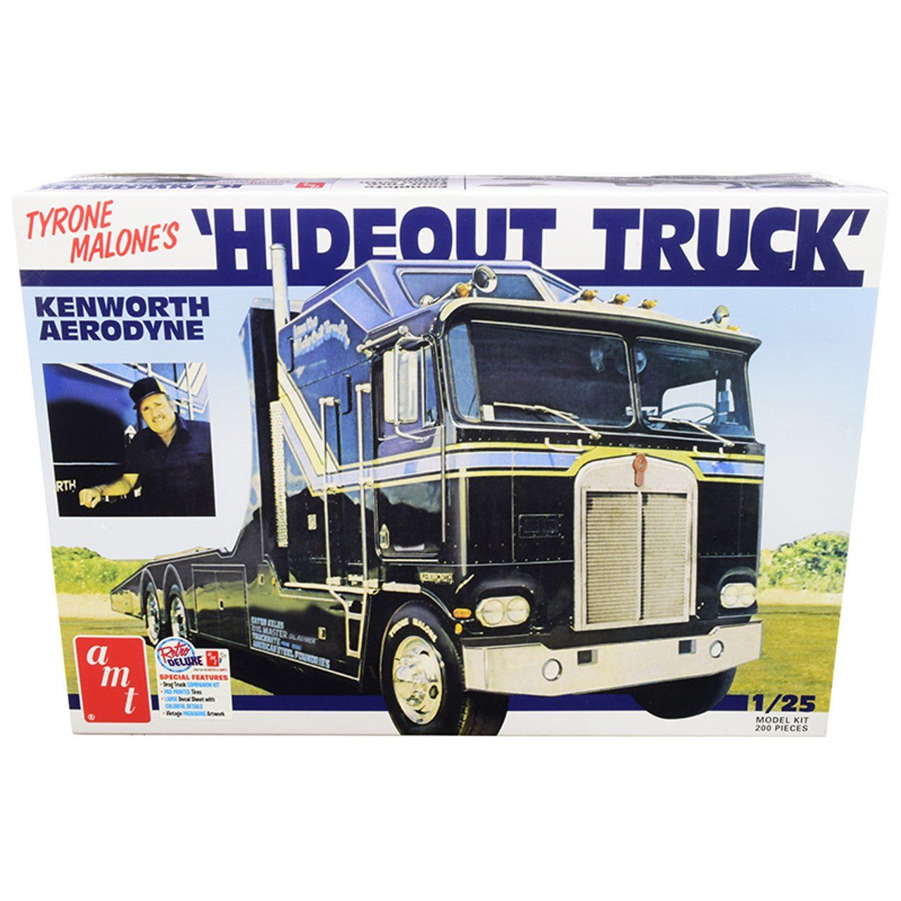 AMT Hideout Transporter Kenworth (Tyrone Malone) 1/25 Scale Model Kit