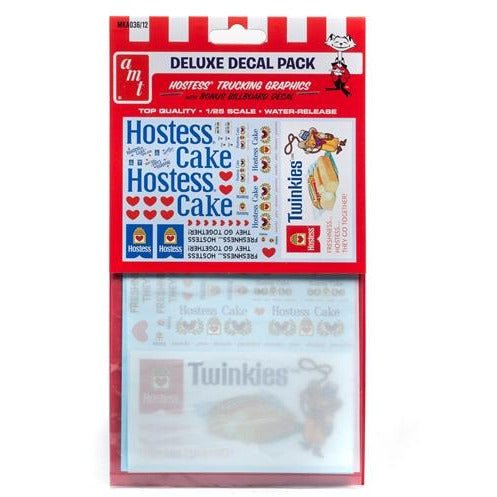 AMT Hostess Trucking Decal Pack Decals 1/25 Scale