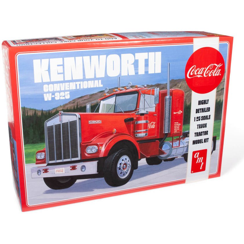 AMT Kenworth 925 Tractor Coca-Cola 1/25 Scale Model Kit