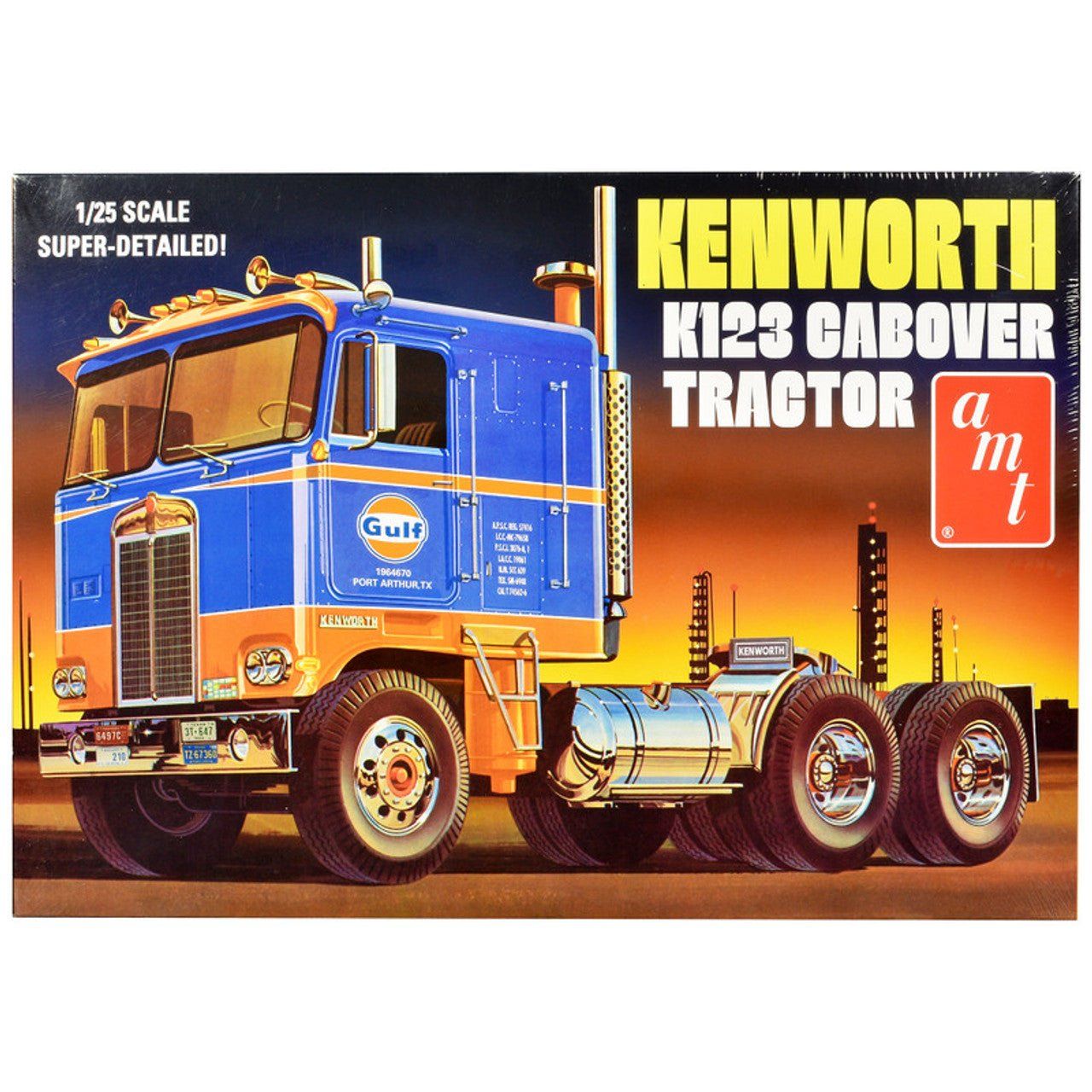 AMT Kenworth K-123 Cabover “Gulf” 1/25 Model