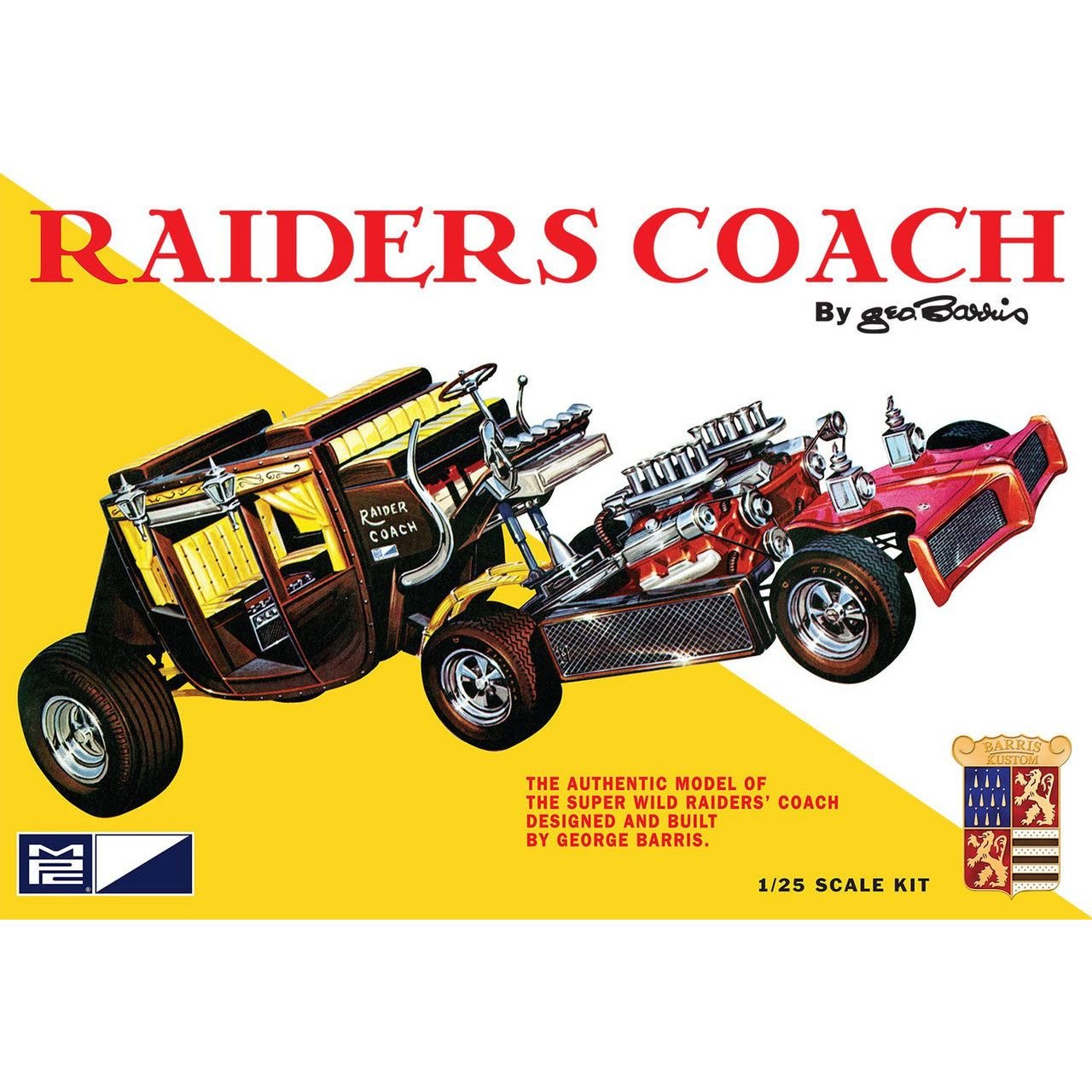 George Barris Raiders Coach 1/25 MPC Models
