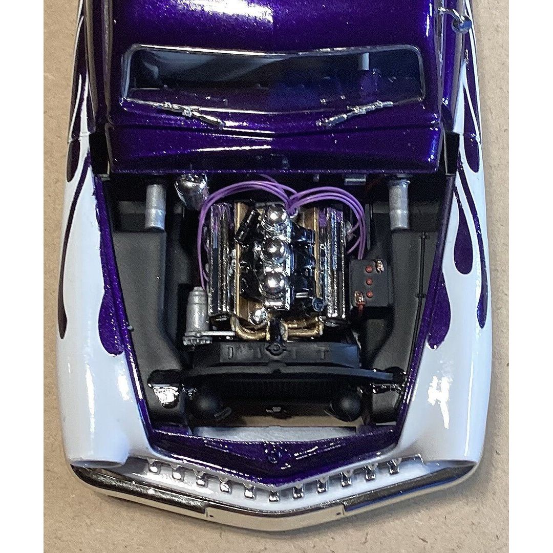 Gofer Racing 1/24-1/25 Scale Violet Prewired Distributor w/Aluminum Plug Boot