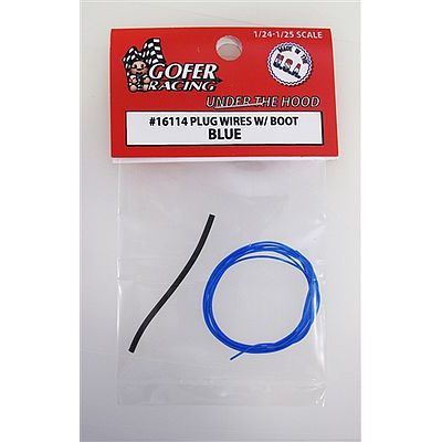 Gofer Racing Plug Wires with Boot - Blue