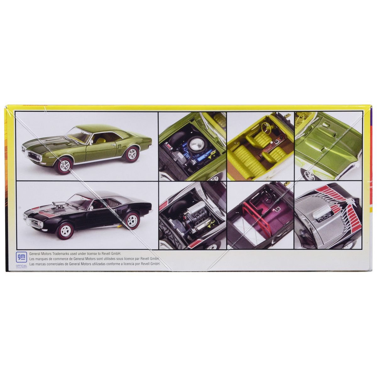 Level 4 Model Kit 1968 Pontiac Firebird 400 2-in-1 Kit 1/25 Scale Model by Revell