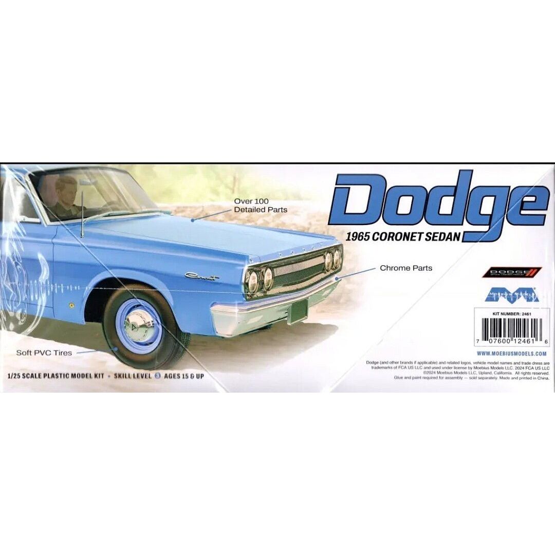 Moebius MOE2461 1/25 1965 Dodge Coronet Sedan