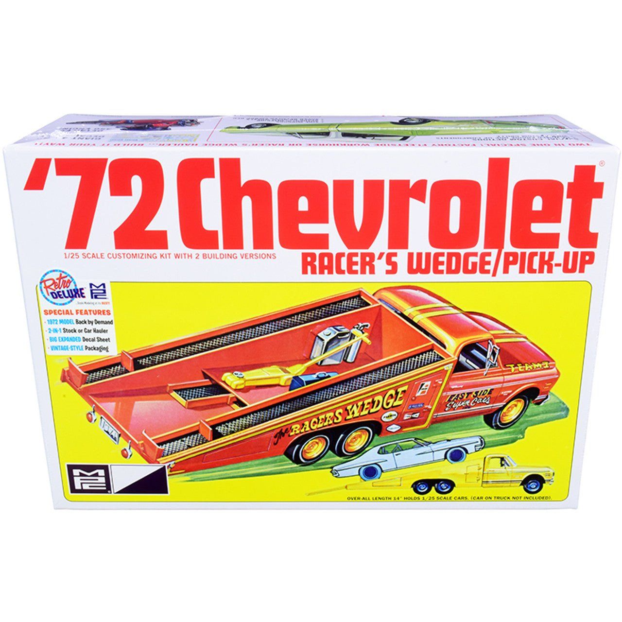 MPC 1/25 1972 Chevy Racer's Wedge Pick-Up
