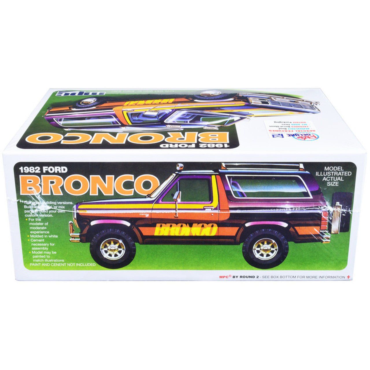MPC 1982 Ford Bronco 1:25 Scale Model Kit