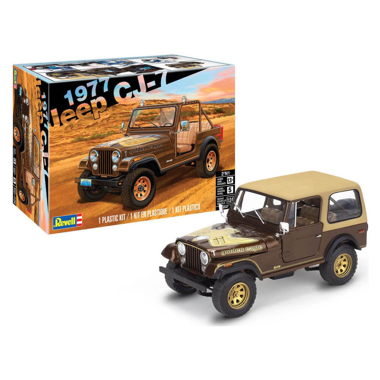 Revell 1/24 '77 JEEP CJ7 RENEGAD