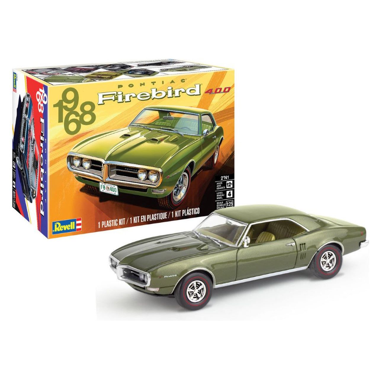 Revell 1/25 1968 FIREBIRD 2-IN-1