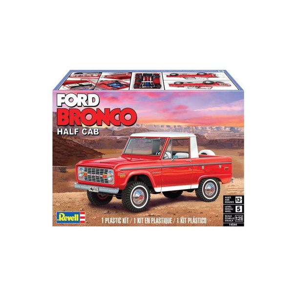Revell 1/25 FORD BRONCO HALF CAB