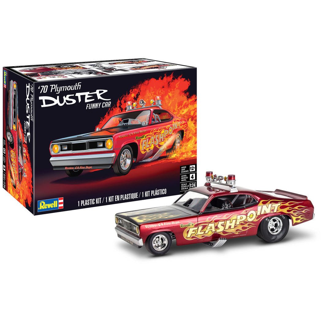 Revell 1970 Plymouth Duster Funny Car 1/24 Scale Model Kit