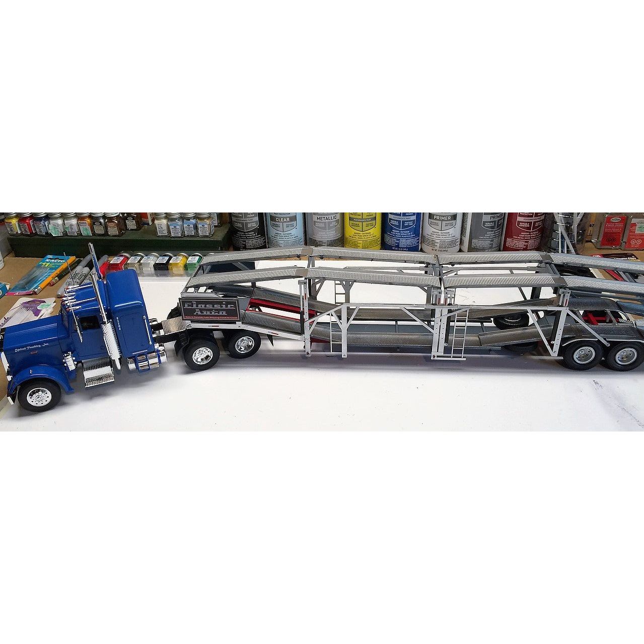 Revell Auto Transport Trailer 1/25 Scale Model Kit