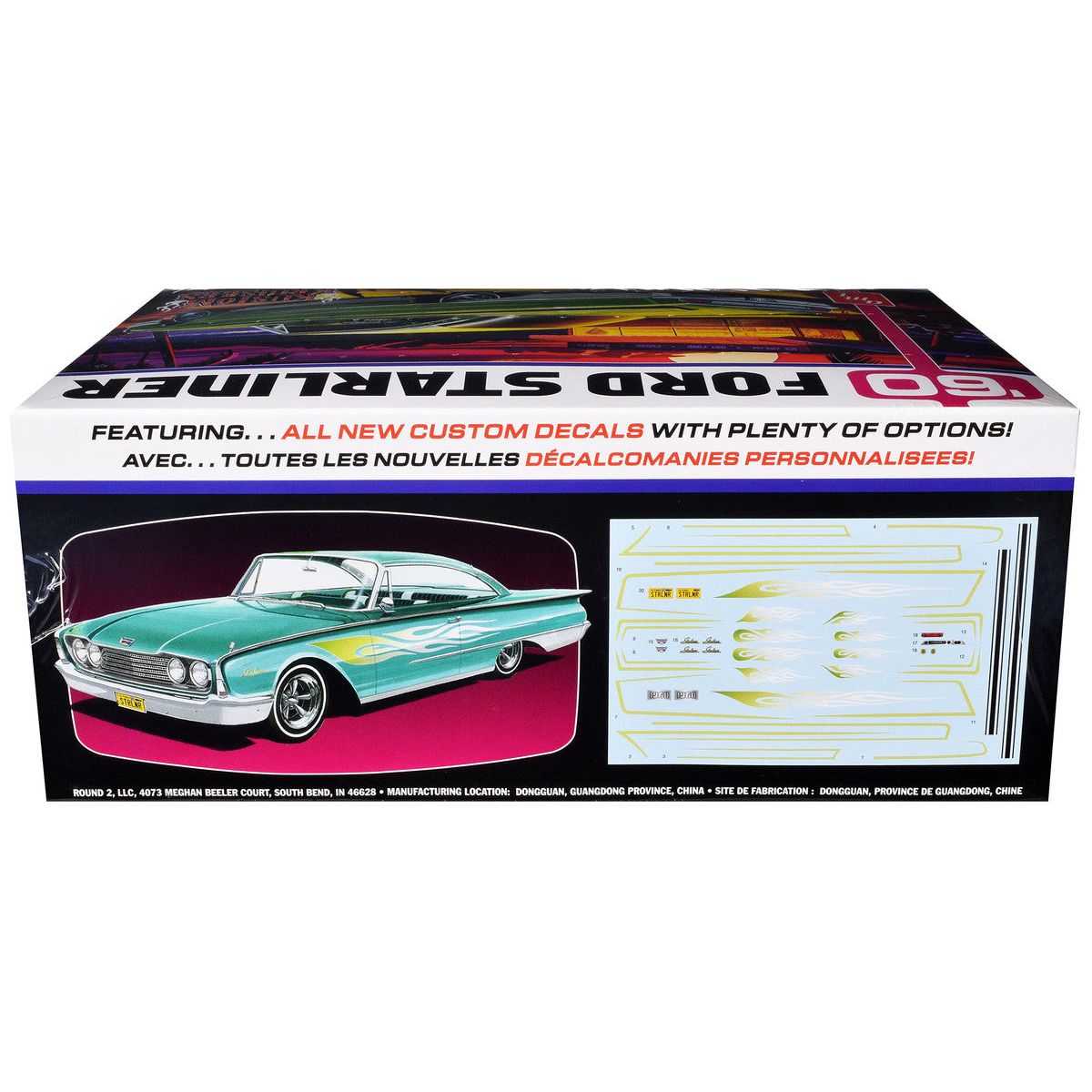 Skill 2 Model Kit 1960 Ford Starliner "Kustom Kruisers" 1/25 Scale Model by AMT