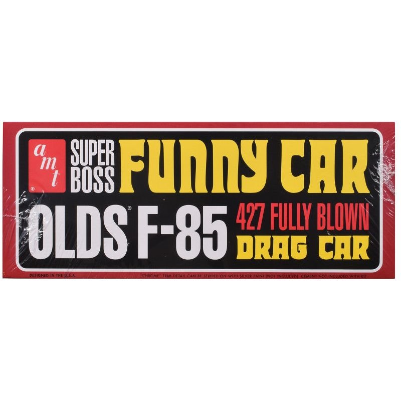 Skill 2 Model Kit 1964 Oldsmobile F-85 AWB Funny Car "Streaker" 1/25 Scale Model by AMT