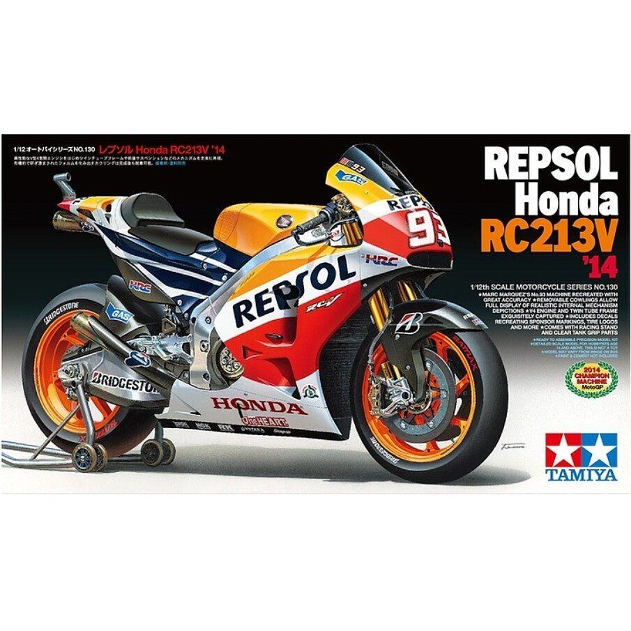 Tamiya 1/12 Repsol Honda RC213V4 Motorbike
